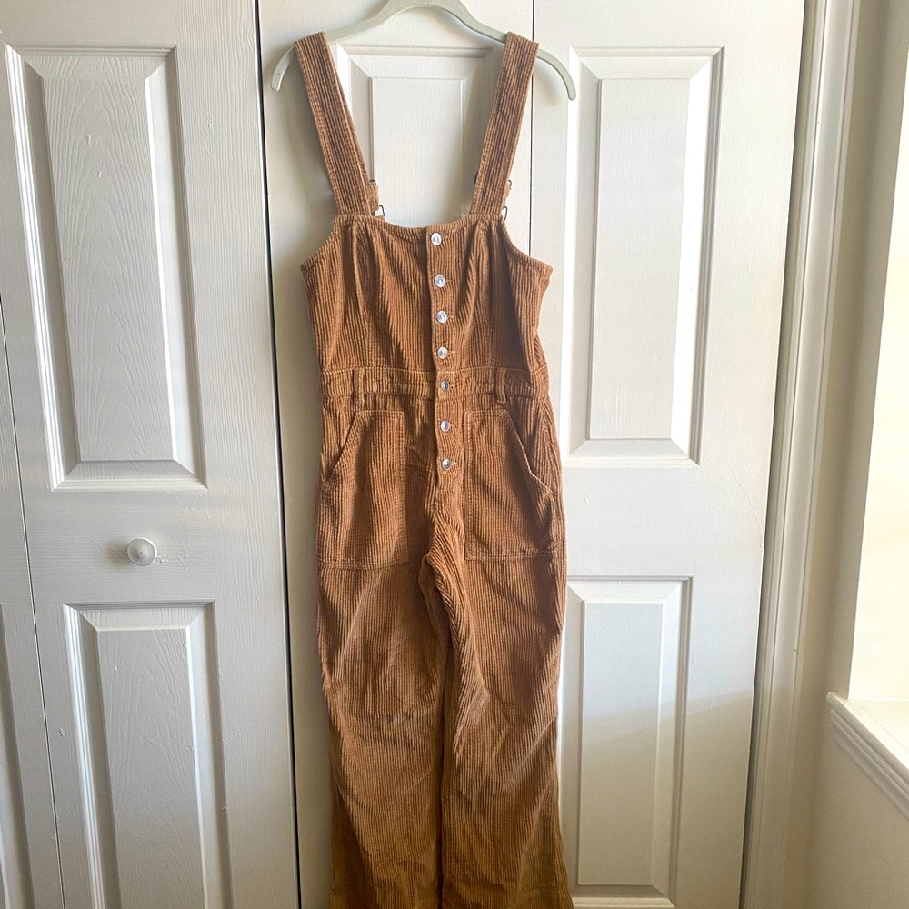 Aerie Corduroy Overalls